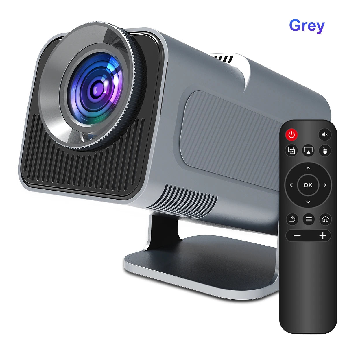 4K Android 11 Projector (Native 1080P, 390ANSI, Dual WiFi 6).
