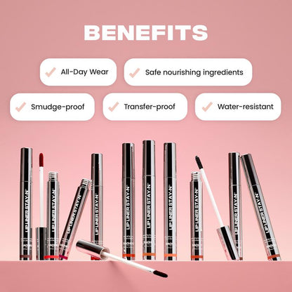 STAY-N All-Day Peel-Off Lip Liner Stain (HA & Vitamin E, Long-Lasting)