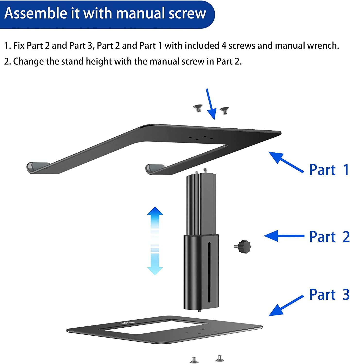 Laptop Stand (Compatible with most devices)