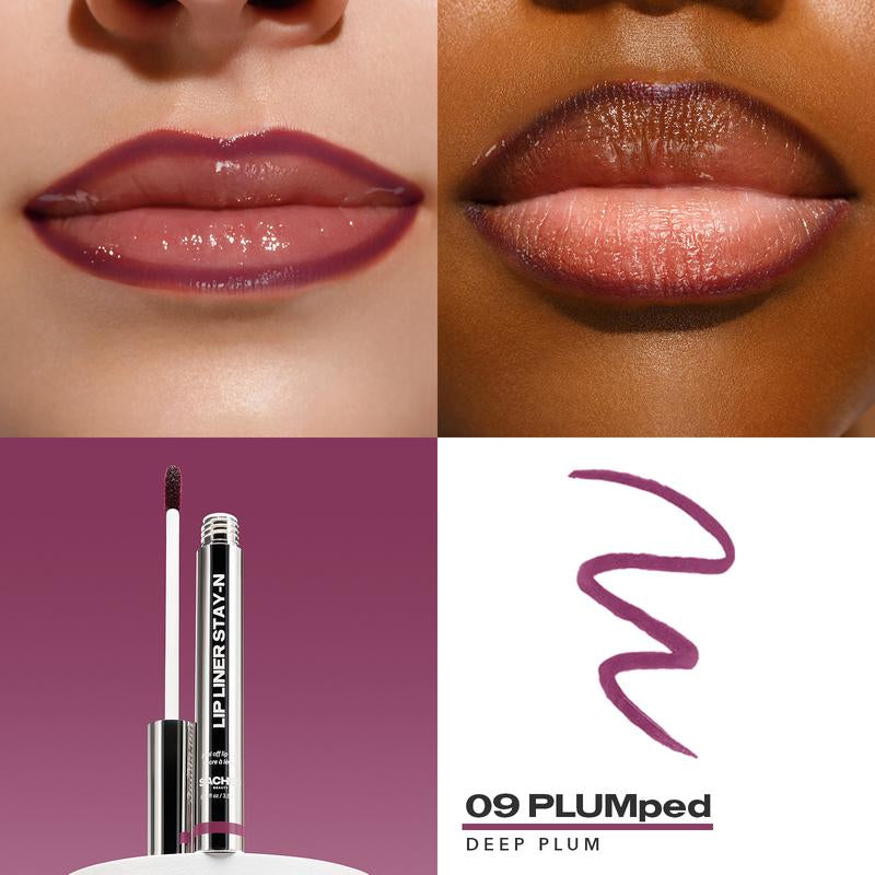 STAY-N All-Day Peel-Off Lip Liner Stain (HA & Vitamin E, Long-Lasting)