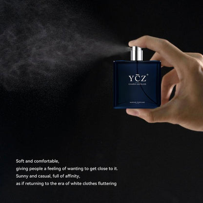 YCZ Cologne Midnight Marine Eau De Parfum - Unisex 50Ml Ocean Fresh Scent Premium Aromatic Woody Fragrance for Him & Her