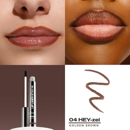 STAY-N All-Day Peel-Off Lip Liner Stain (HA & Vitamin E, Long-Lasting)