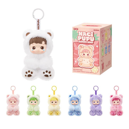 HACIPUPU Gummy Bear Series Vinyl Plush Pendant Blind Box Collection