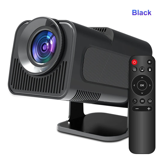 4K Android 11 Projector (Native 1080P, 390ANSI, Dual WiFi 6).
