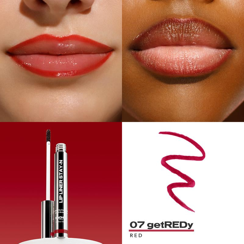 STAY-N All-Day Peel-Off Lip Liner Stain (HA & Vitamin E, Long-Lasting)