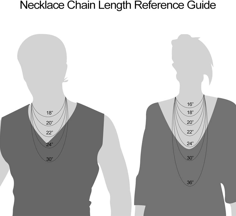 Men's Stainless Steel Cross Necklace Gold, 16-30 Inch Box Chain).