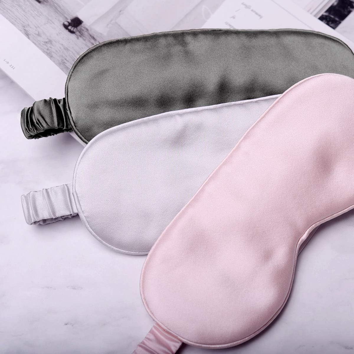 The Luxury Silk Sleep Mask: Anti-Aging Comfort, 19MM Mulberry Silk.