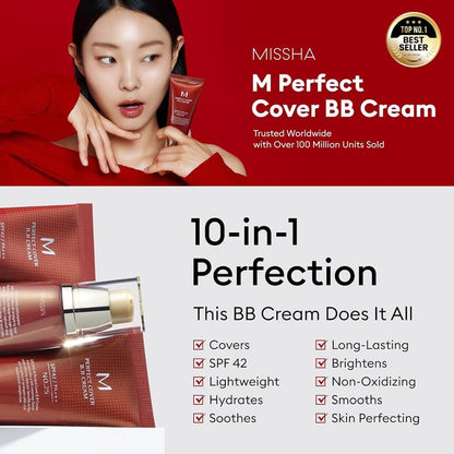 MISSHA M Perfect Cover BB Cream SPF 42 PA+++ (50ml)