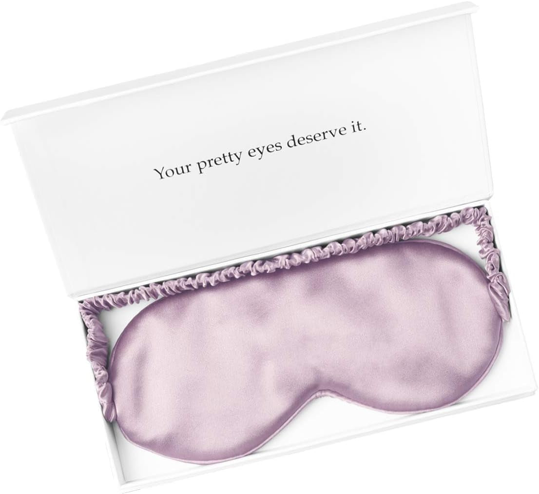 The Luxury Silk Sleep Mask: Anti-Aging Comfort, 19MM Mulberry Silk.