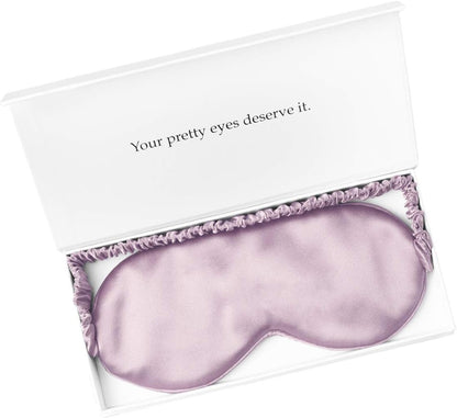 The Luxury Silk Sleep Mask: Anti-Aging Comfort, 19MM Mulberry Silk.