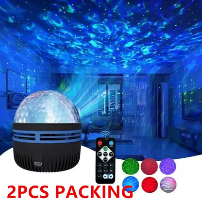 Galaxy Ocean Wave Projector