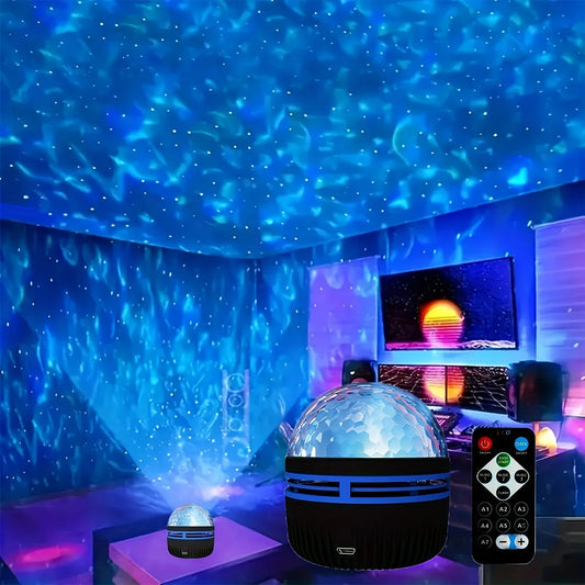 Galaxy Ocean Wave Projector