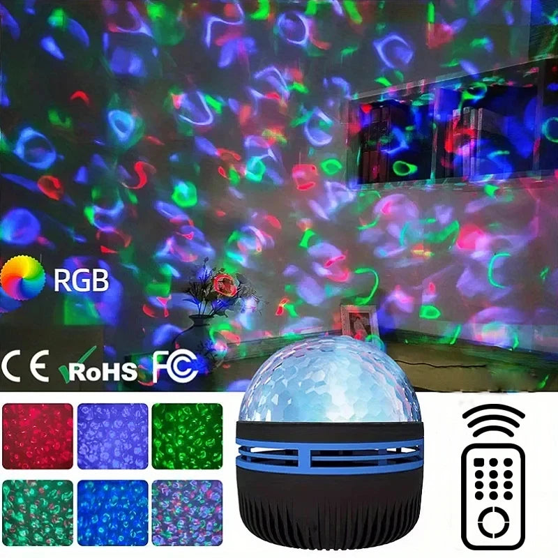 Galaxy Ocean Wave Projector