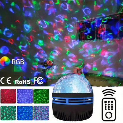 Galaxy Ocean Wave Projector