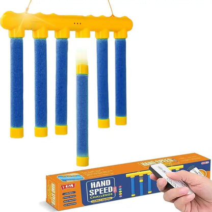 Challenge Falling Sticks Game: Reaction Training Toy for Kids.