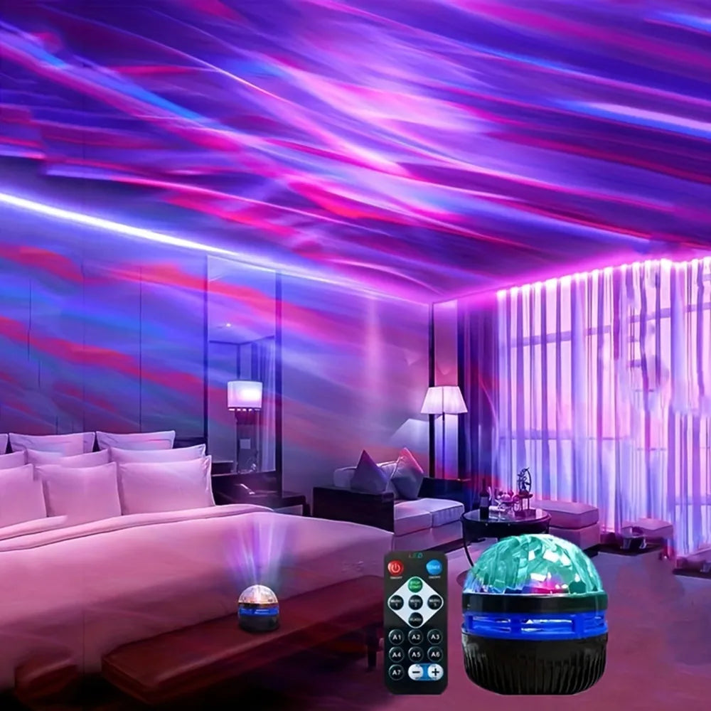 Galaxy Ocean Wave Projector