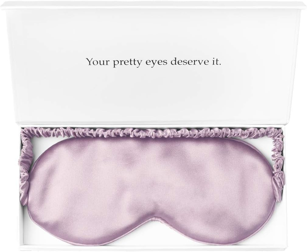 The Luxury Silk Sleep Mask: Anti-Aging Comfort, 19MM Mulberry Silk.