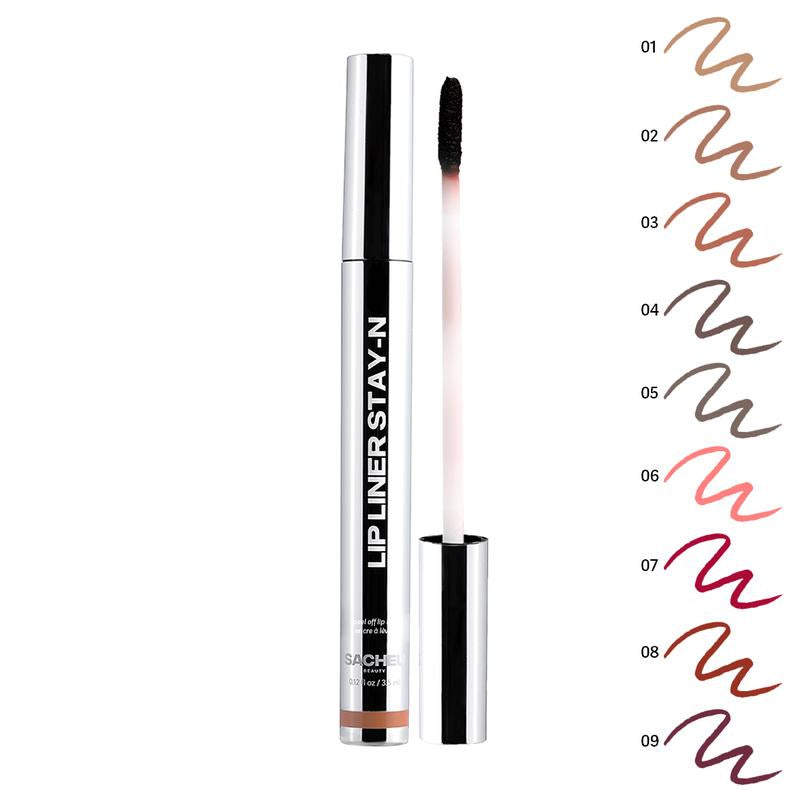 STAY-N All-Day Peel-Off Lip Liner Stain (HA & Vitamin E, Long-Lasting)