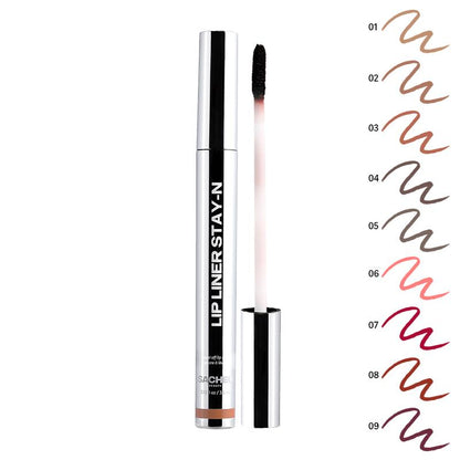STAY-N All-Day Peel-Off Lip Liner Stain (HA & Vitamin E, Long-Lasting)