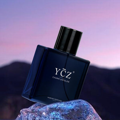 YCZ Cologne Midnight Marine Eau De Parfum - Unisex 50Ml Ocean Fresh Scent Premium Aromatic Woody Fragrance for Him & Her