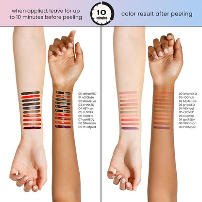 STAY-N All-Day Peel-Off Lip Liner Stain (HA & Vitamin E, Long-Lasting)