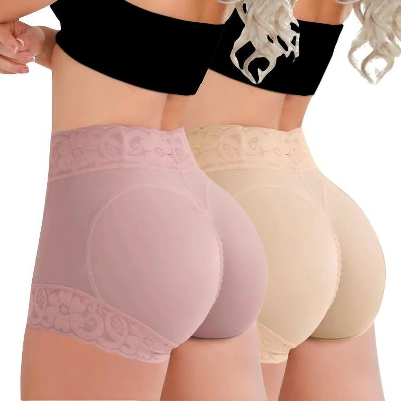 Women'S Plain Contrast Lace High Waist Shapewear Panty, High Stretch Tummy Control Butt Fit Lifting Shaper, Women'S Shapewear Bottoms for Everyday Daily Wear,Absorption and Thigh Lift Shaping Underwear