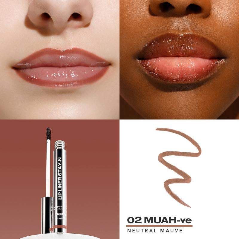 STAY-N All-Day Peel-Off Lip Liner Stain (HA & Vitamin E, Long-Lasting)