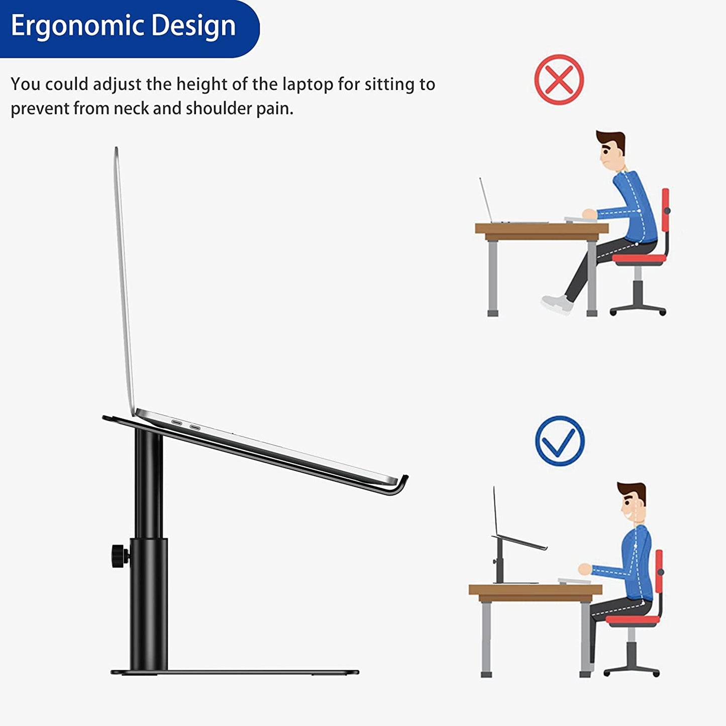 Laptop Stand (Compatible with most devices)